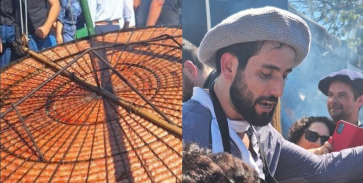 Finalista do BBB 24, Matteus é recepcionado com 'maior linguiça do mundo' no Alegrete Matteus finalmente voltou para a sua cidade natal após a participação no reality da Globo