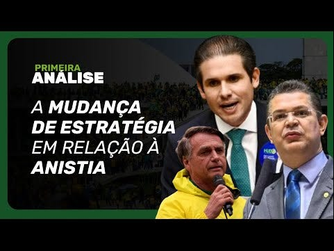 O novo texto perdoa todos os crimes contra o Estado Democrático de Direito de quem tenha participado diretamente nas manifestações 