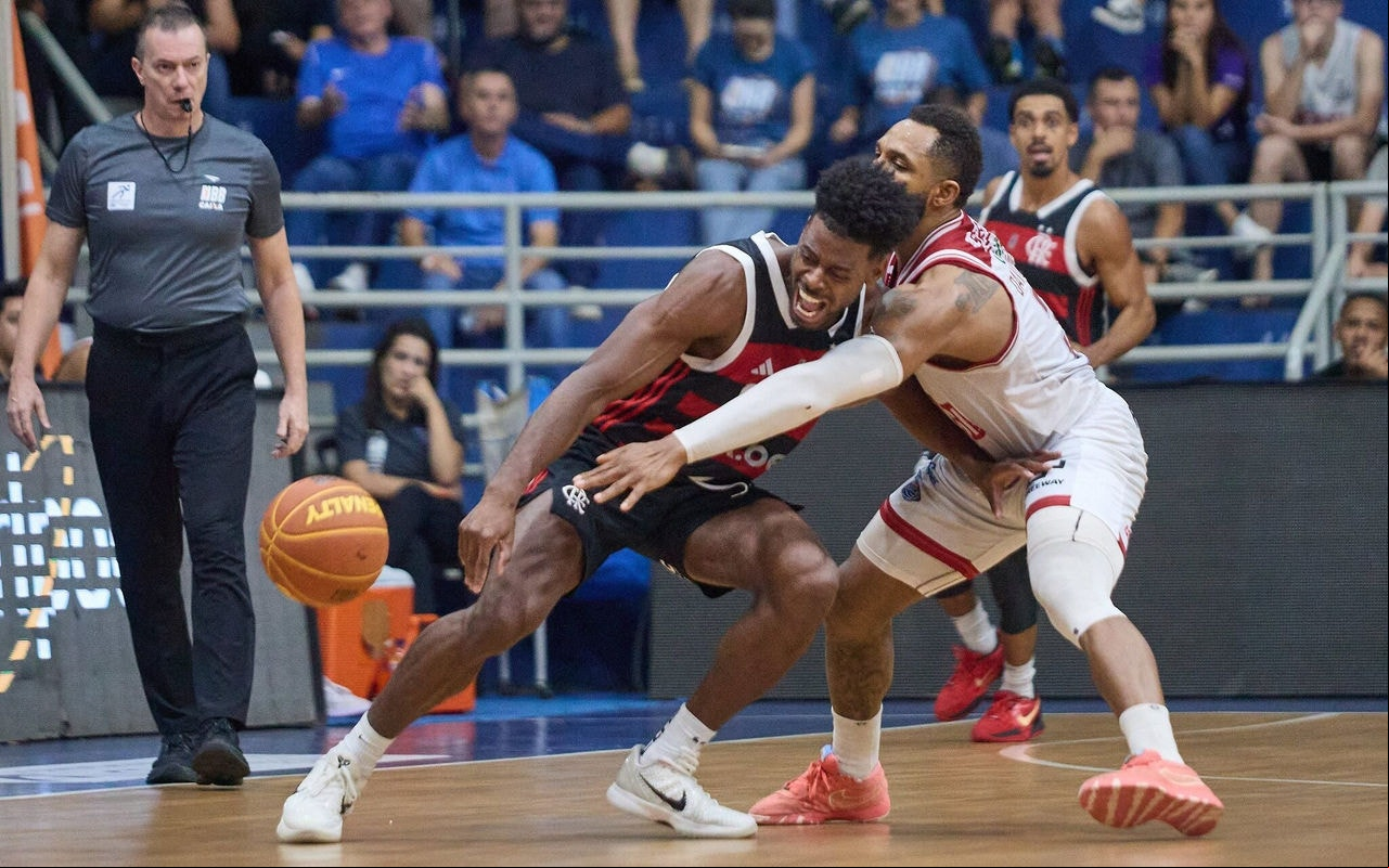 Franca x Flamengo, jogo 1 das semifinais do NBB 2025 (foto: SESI Franca)