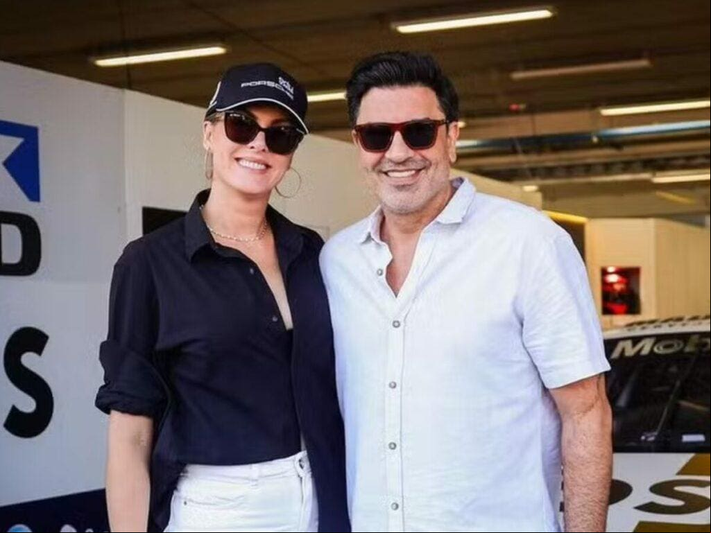 Edu Guedes agradece apoio de Ana Hickmann durante campeonato de automobilismo