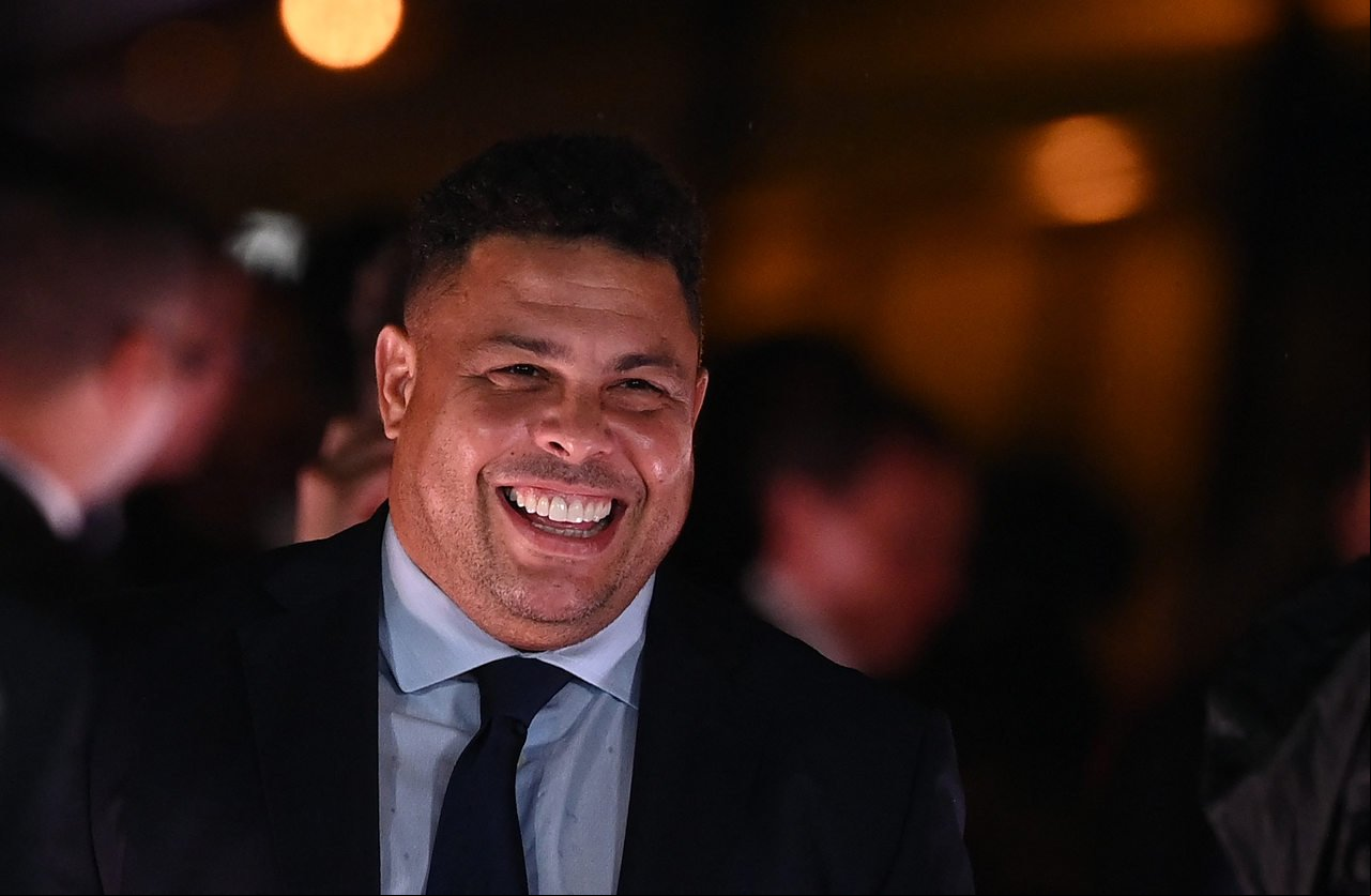 Ronaldo Fenômeno na premiação da Bola de Ouro 2022 (Foto: Franck Fife / AFP)
