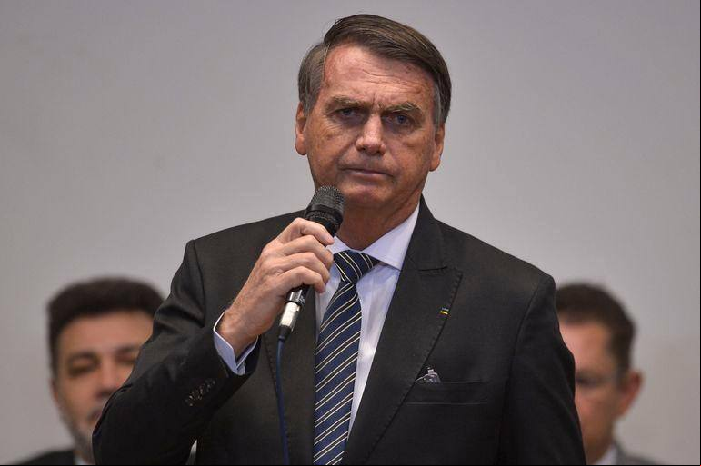 Na imagem, o presidente da República, Jair Bolsonaro (PL)