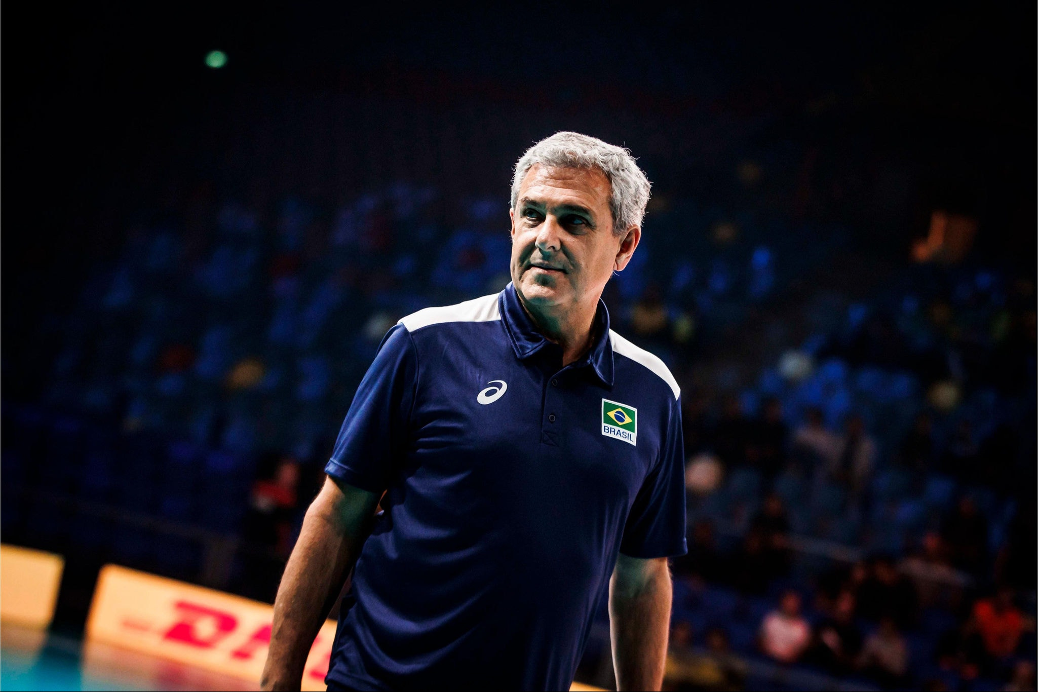 Zé Roberto Guimarães técnico da seleção brasileira de vôlei