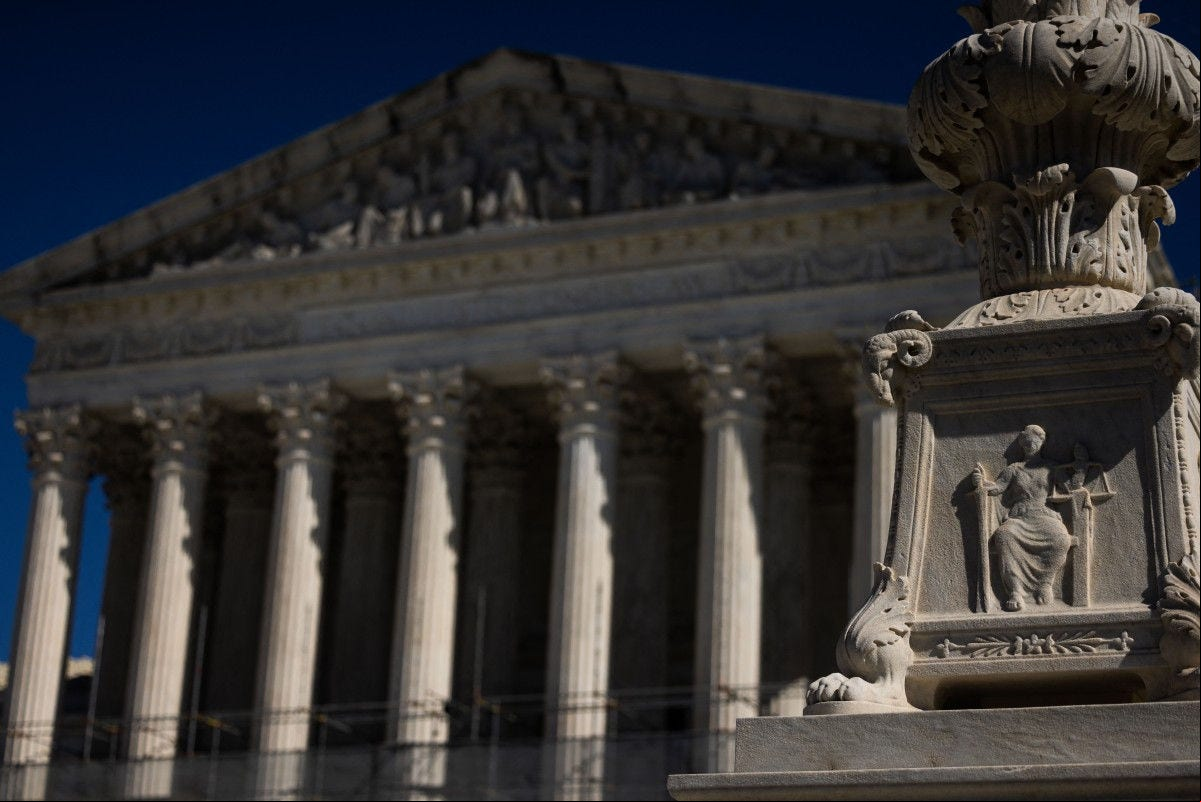 (FILES) The US Supreme Court is seen in Washington, DC, March 2, 2025. US President Donald Trump lashed out May 16, 2025 at the Supreme Court after it blocked his bid to resume deportations of alleged Venezuelan gang , saying the justices are "not allowing me to do what I was elected to do." Trump's berating of the high court, in a post on Truth Social, came after it dealt another setback to his attempt to swiftly expel alleged Tren de Aragua (TdA) gang  using an obscure wartime law, the 1798 Alien Enemies Act (AEA). (Photo by Tierney L CROSS / AFP)