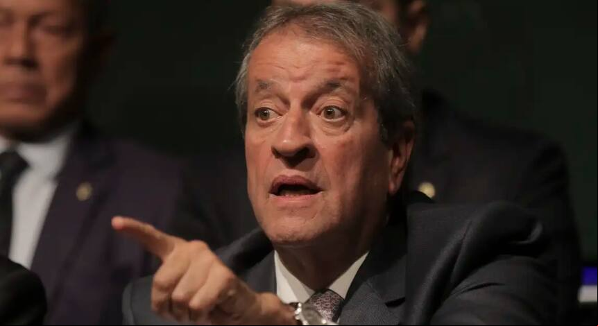 Valdemar Costa Neto, presidente do PL, partido do ex-presidente Jair Bolsonaro