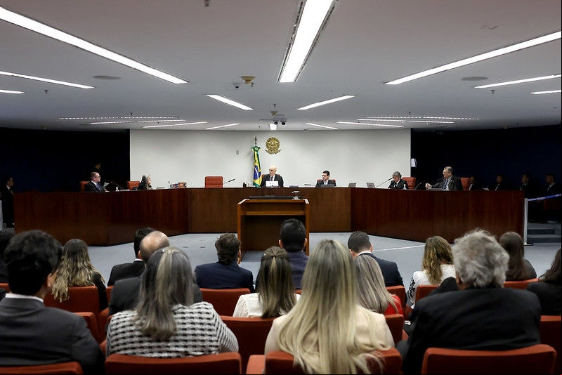 Sessão da Primeira Turma do STF Sessão da Primeira Turma do Supremo Tribunal Federal (STF)