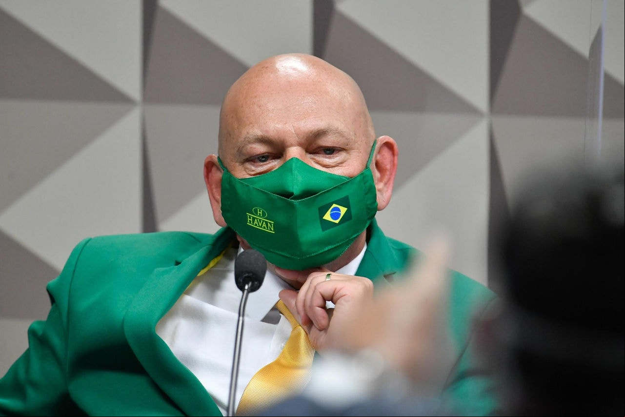 Luciano Hang, dono da Havan e pretenso candidato em 2022
