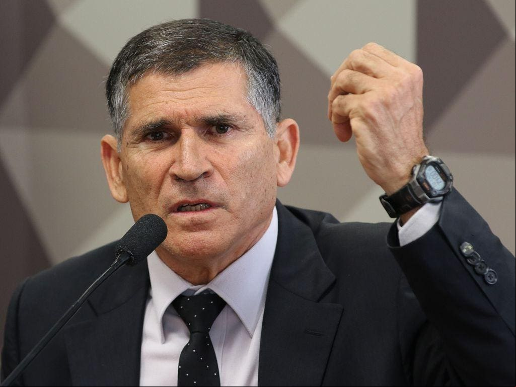 O ex-ministro-chefe da Secretaria de Governo da Presidência, Carlos Alberto dos Santos Cruz