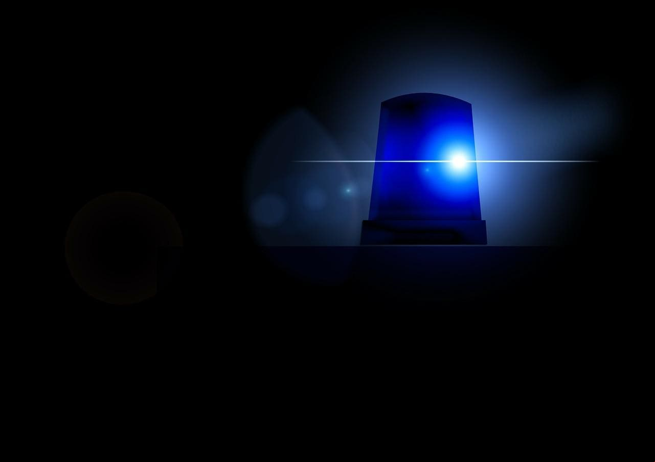 Imagem ilustrativa de sirene policial