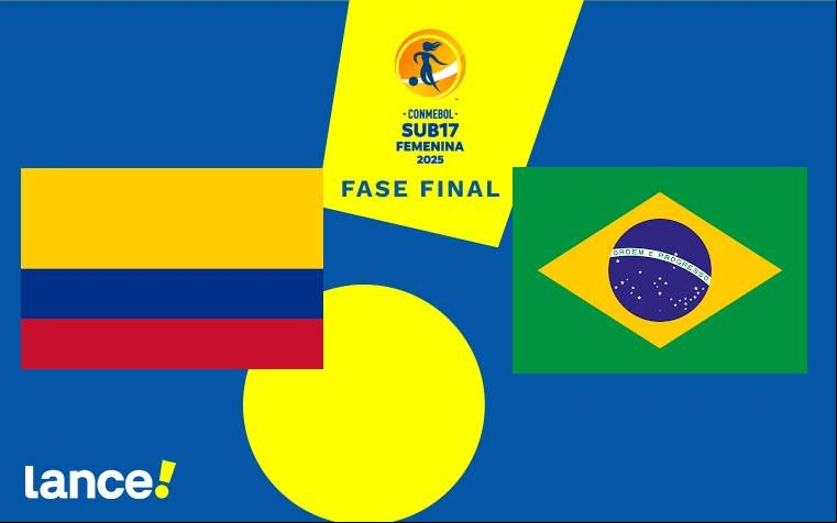 Colômbia e Brasil duelam pelo Sul-Americano sub-17.