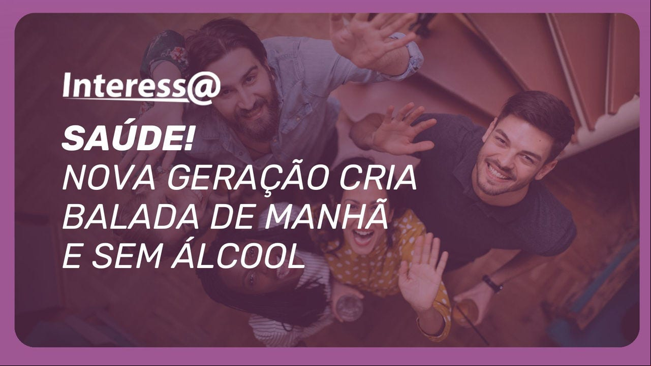 Os hábitos noturnos estão mudando e as novas gerações preferem levar uma vida mais diurna ao invés de curtir noitada. 