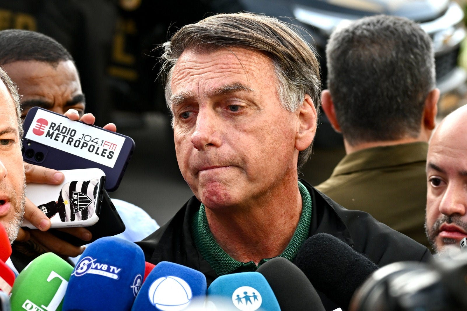 Ex-presidente Jair Bolsonaro (PL) depôs à PF em inquérito que apura atuação de Eduardo Bolsonaro nos EUA