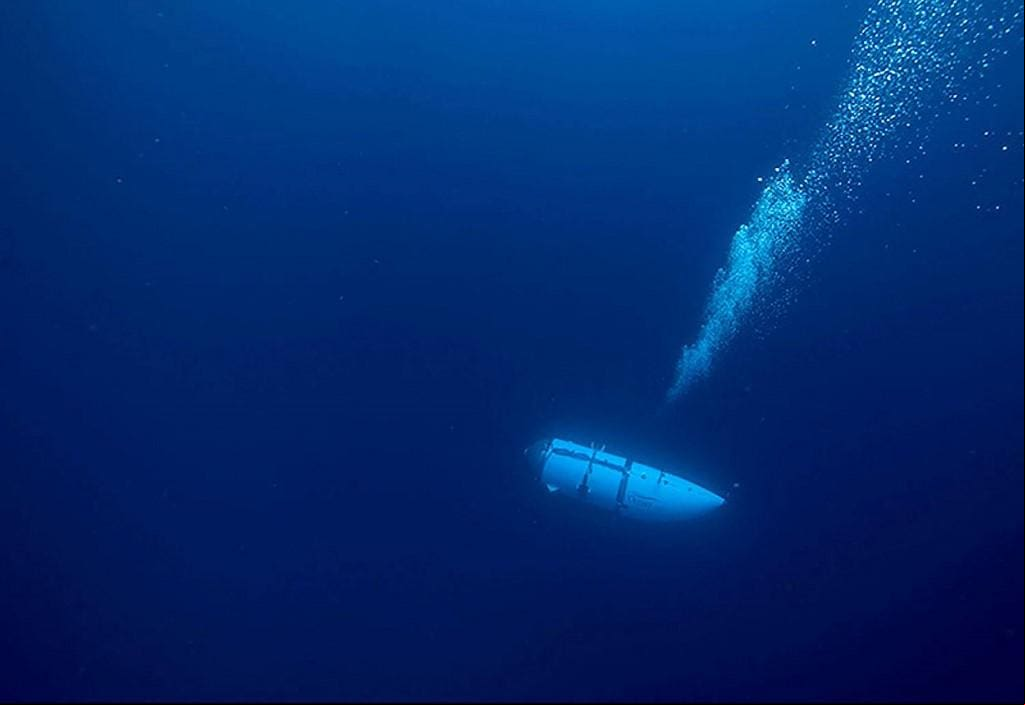 submarino Titan - submarino perdido submarino Titan - submarino perdido