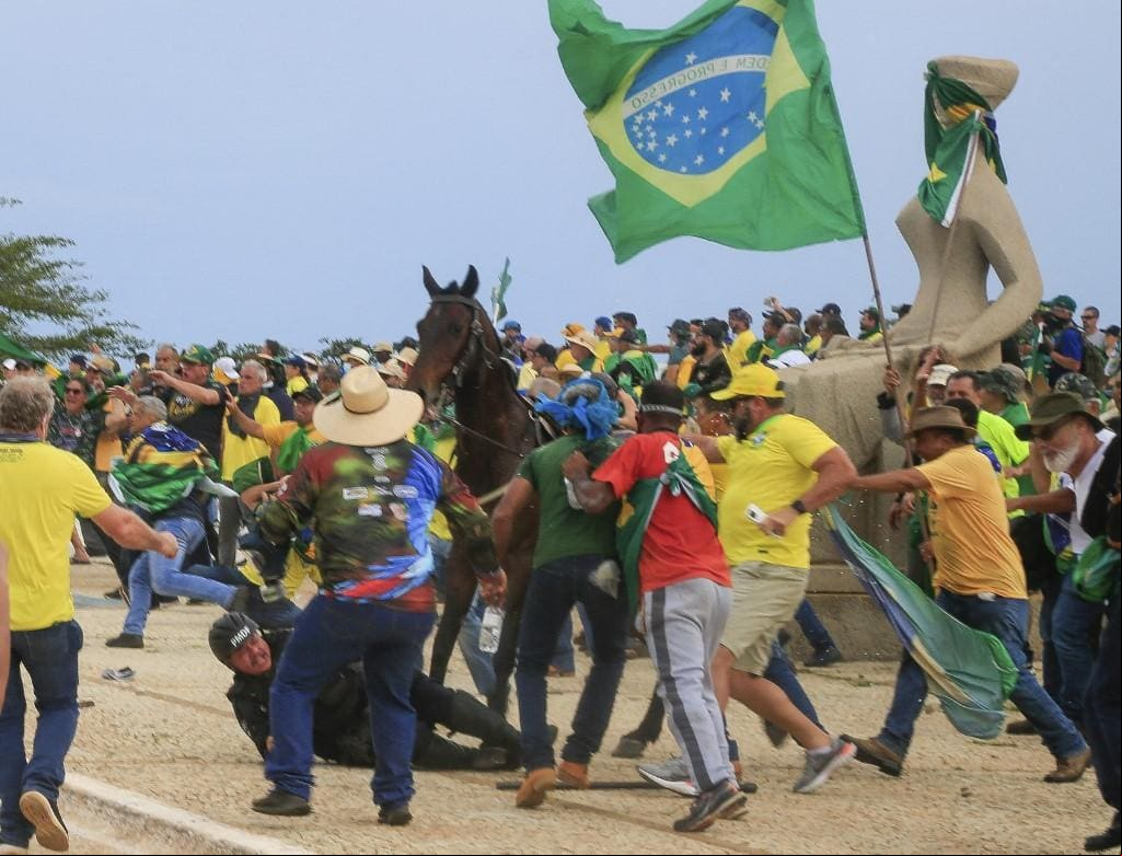 Atos ocorridos em 8 de janeiro de 2023, em Brasília
