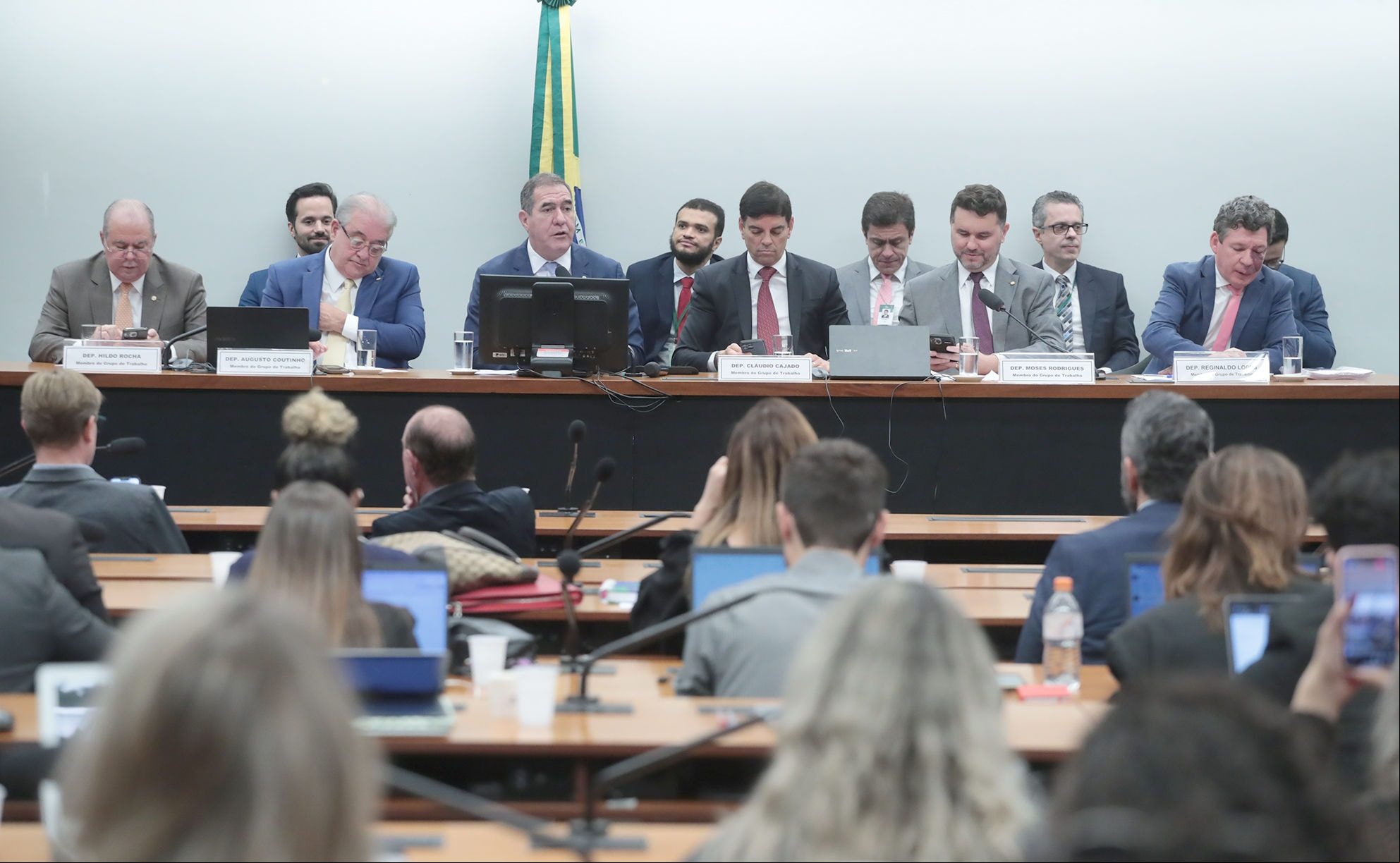 Coletiva de imprensa do grupo de trabalho da regulamentação da reforma tributária.