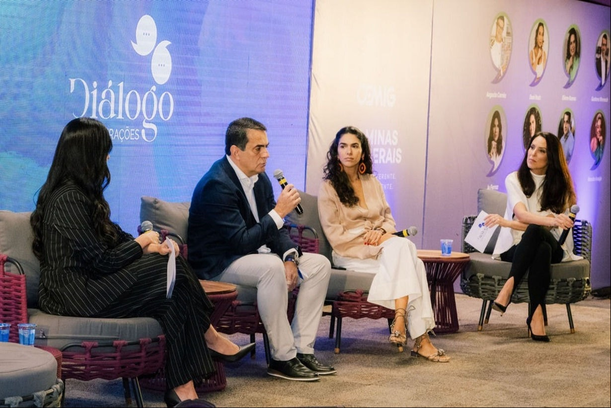 O CEO da Gerdau, Gustavo Werneck no evento Diálogo entre Gerações
