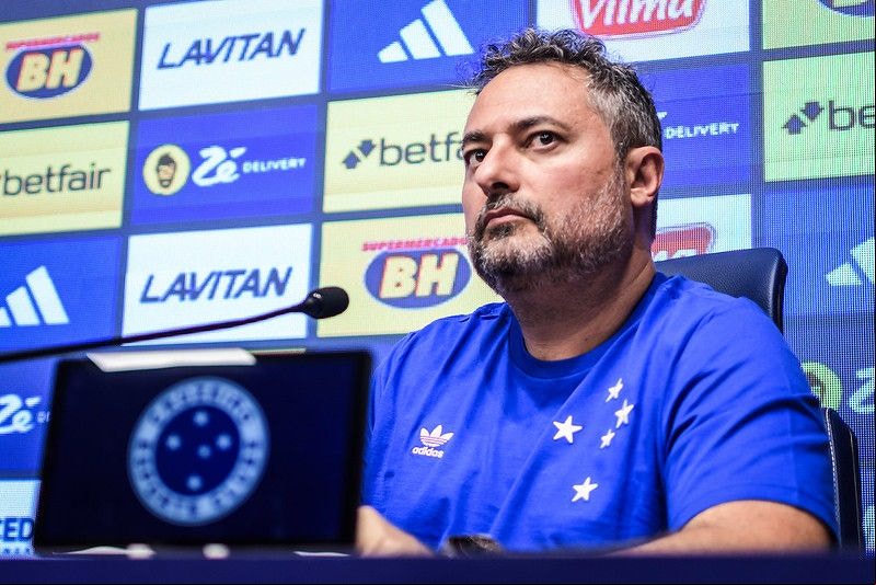 O CEO do Cruzeiro, Alexandre Mattos