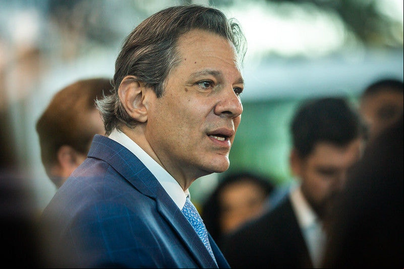 O ministro da Fazenda, Fernando Haddad, participou de reunião do Conselhão nesta quinta-feira (27)