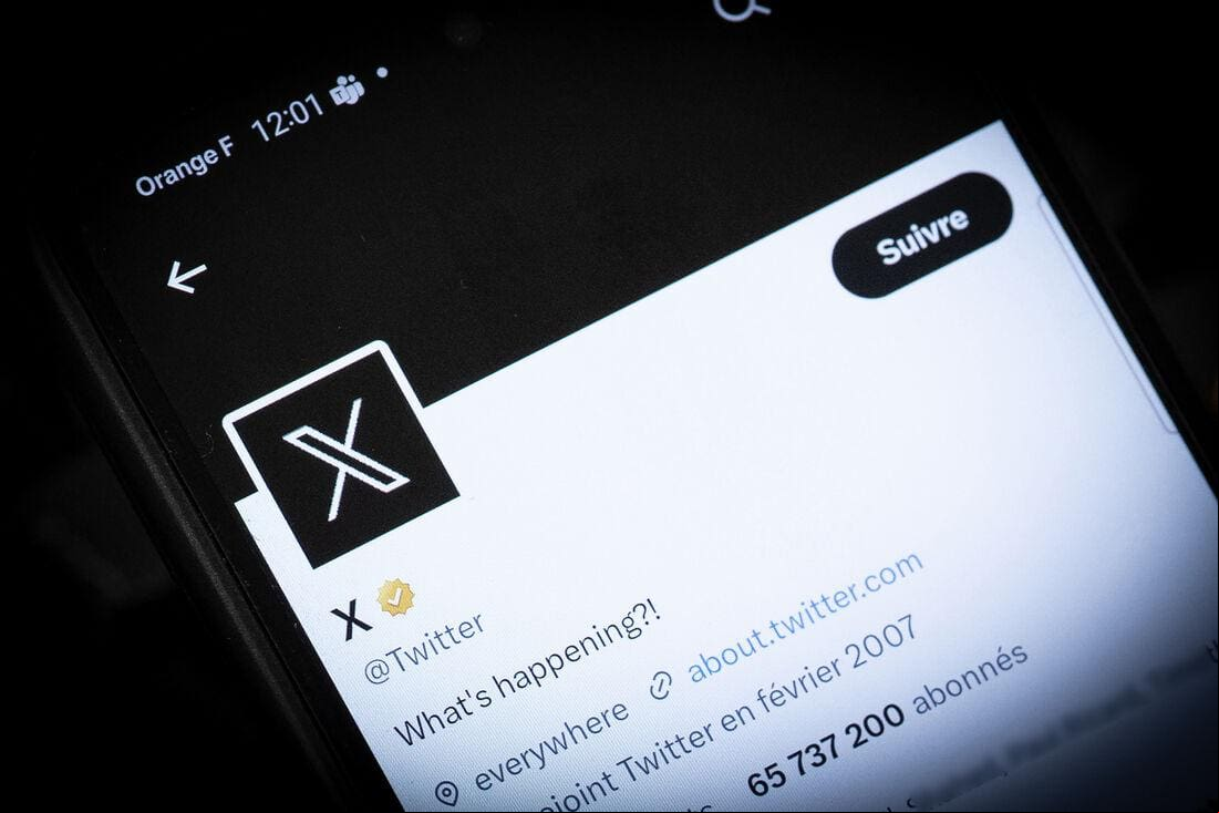 Novo logo do Twitter Novo logo do X, antigo Twitter