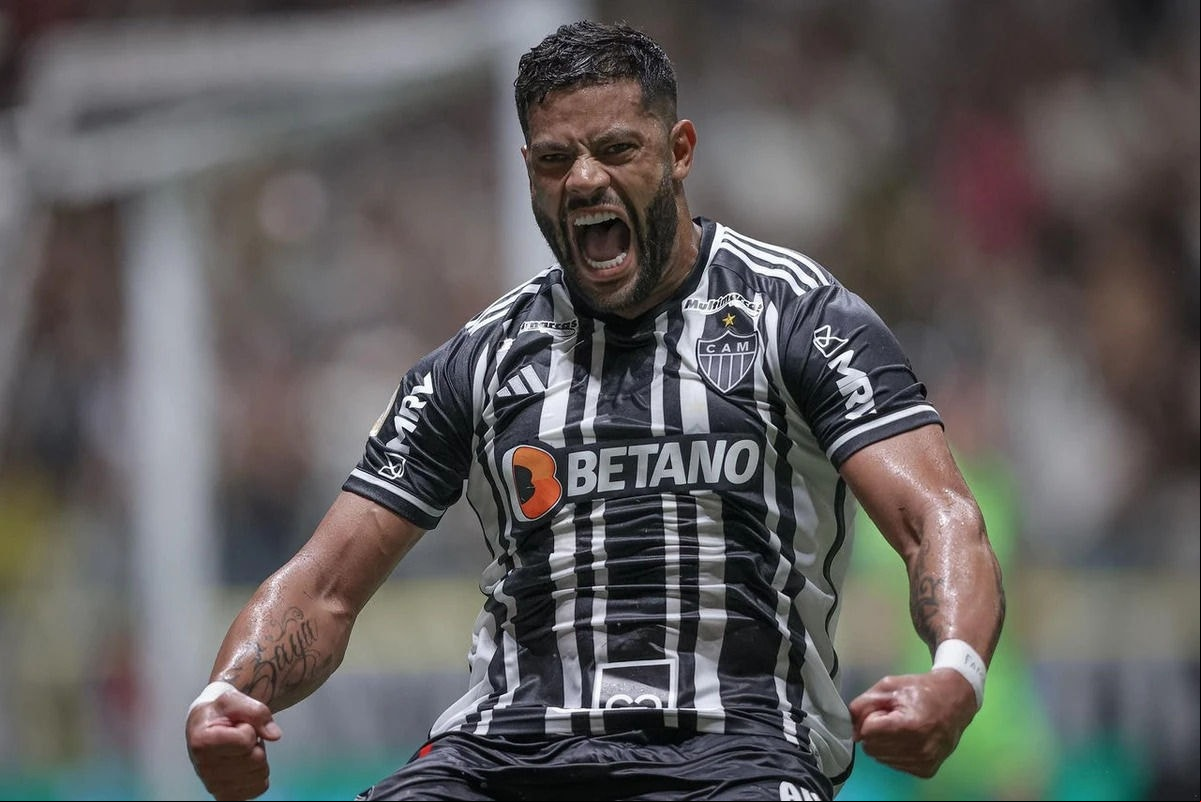 Hulk tem sido decisivo desde que chegou ao Galo; nesta temporada é o líder em participações de gols