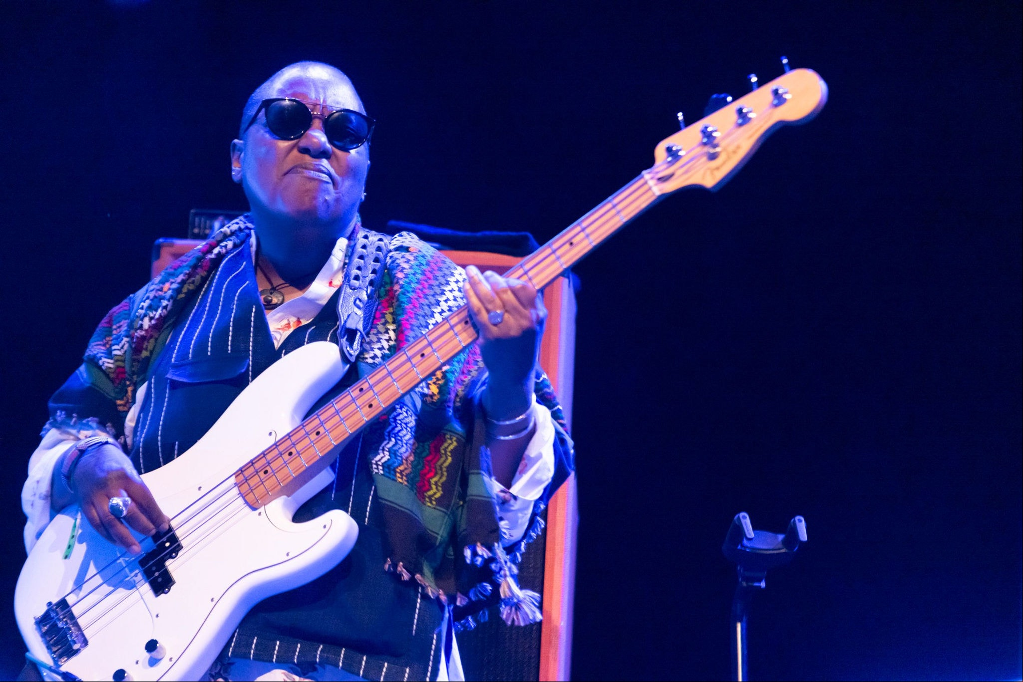 Meshell Ndegeocello prestou tributo a James Baldwin em sua apresentação