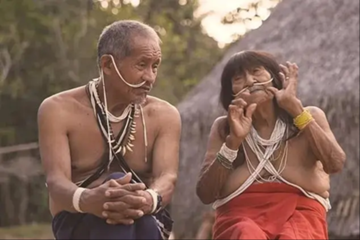 A comunidade Marubo possui cerca de 2 mil integrantes e habita o Vale do Javari no Amazonas
