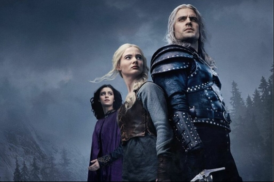 Capa da série 'The Witcher'